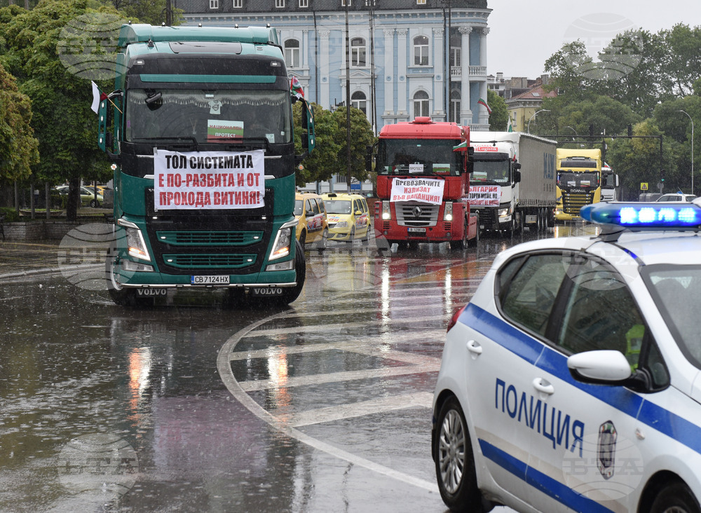 Варна - превозвачи - национален протест