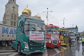 Варна - превозвачи - национален протест