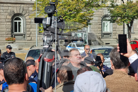 Протест в подкрепа на машинното гласуване