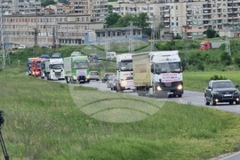 Ямбол - превозвачи - национален протест