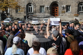 Протест в подкрепа на машинното гласуване