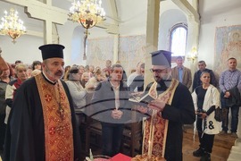 Село Доспей - старинен храм - водосвет