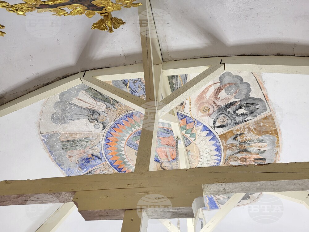 Село Доспей - старинен храм - водосвет