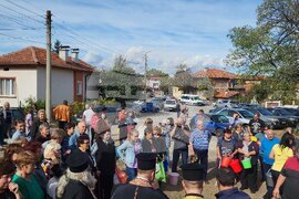 Село Доспей - старинен храм - водосвет