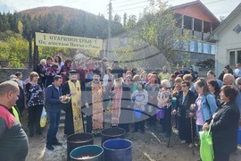 Село Доспей - старинен храм - водосвет