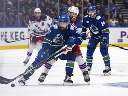 Rangers Canucks Hockey