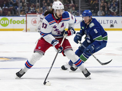 Rangers Canucks Hockey