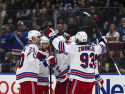 Rangers Canucks Hockey