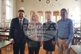 Украйна - Одеска национална научна библиотека - среща