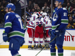 Rangers Canucks Hockey