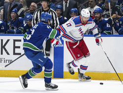 Rangers Canucks Hockey