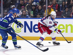 Rangers Canucks Hockey