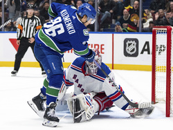 Rangers Canucks Hockey
