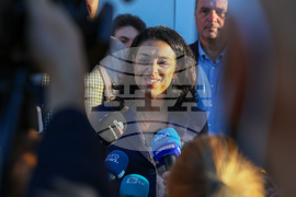 Ваня Григорова - гласуване - местни избори 2023