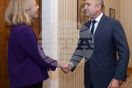 Румен Радев - Карън Донфрид - среща