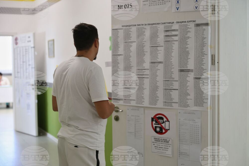 Бургас - местни избори 2023 - гласуване