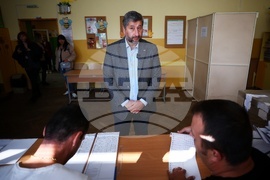 Христо Иванов - гласуване - местни избори 2023