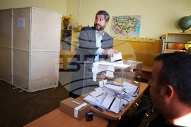 Христо Иванов - гласуване - местни избори 2023