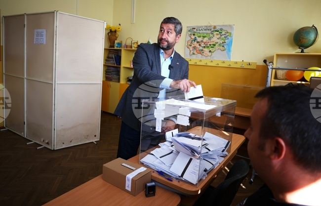 Христо Иванов - гласуване - местни избори 2023