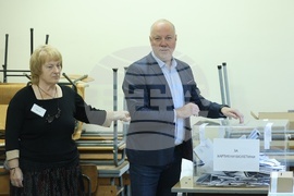 Росен Желязков - гласуване - местни избори 2023