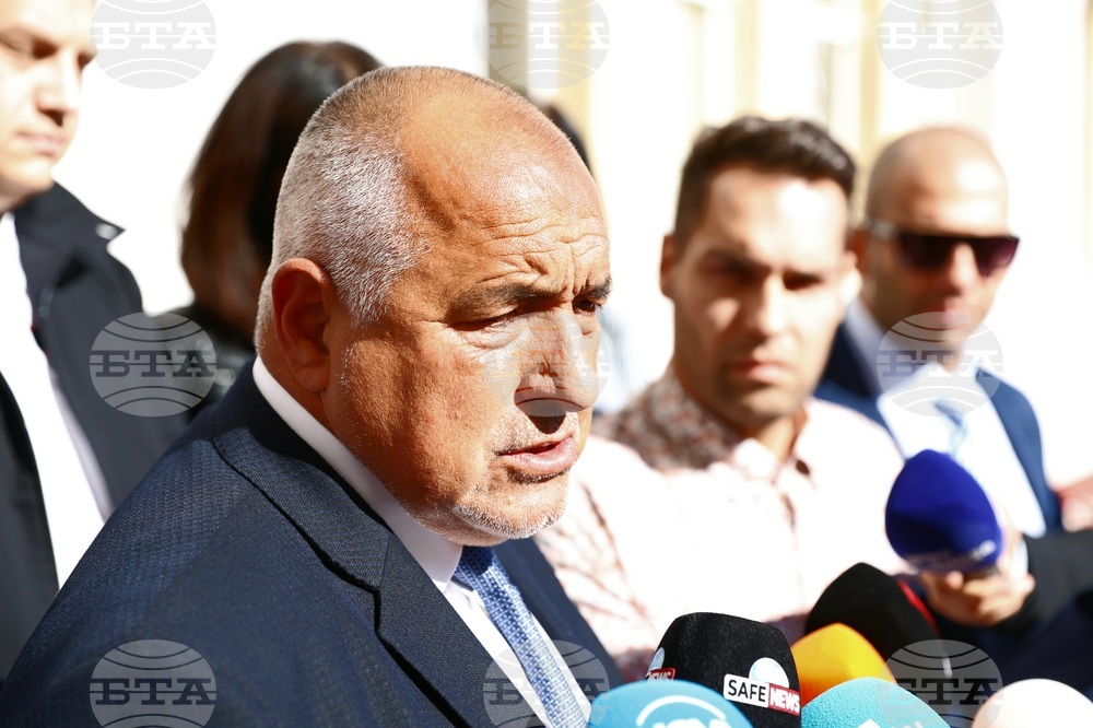 Бойко Борисов - гласуване - местни избори 2023