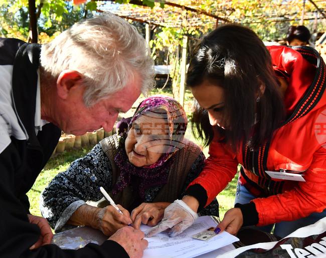 Село Йонково - гласуване - местни избори 2023 - подвижна секция