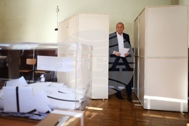 Румен Радев - гласуване - местни избори 2023