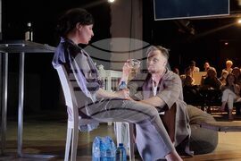 Слънчева линия - спектакъл - репетиция