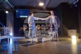 Слънчева линия - спектакъл - репетиция