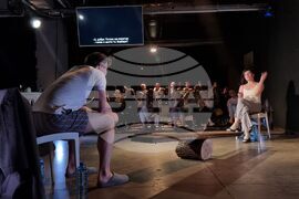 Слънчева линия - спектакъл - репетиция