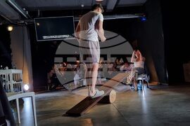 Слънчева линия - спектакъл - репетиция