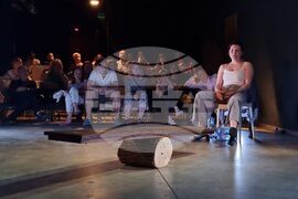 Слънчева линия - спектакъл - репетиция