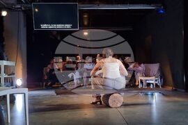 Слънчева линия - спектакъл - репетиция