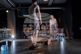 Слънчева линия - спектакъл - репетиция