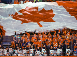 Oilers Flames Hockey