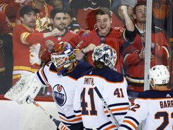 Oilers Flames Hockey