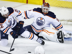 Oilers Flames Hockey