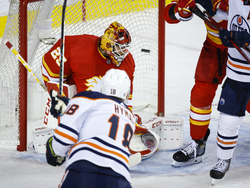 Oilers Flames Hockey