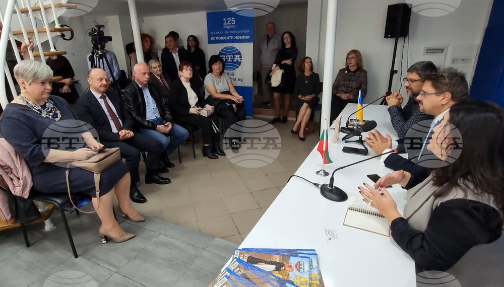 Bessarabian Bulgarians Attend Press Launch of Yordan Eftimov’s Book at BTA Press Club in Odesa