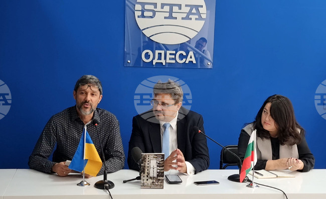 Bessarabian Bulgarians Attend Press Launch of Yordan Eftimov’s Book at BTA Press Club in Odesa