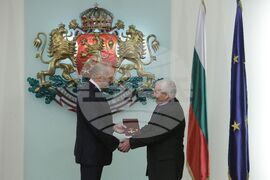 Румен Радев - културни дейци - отличия - връчване