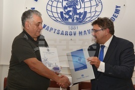 Варна - БТА - ВВМУ "Никола Й. Вапцаров" - договор за партньорство