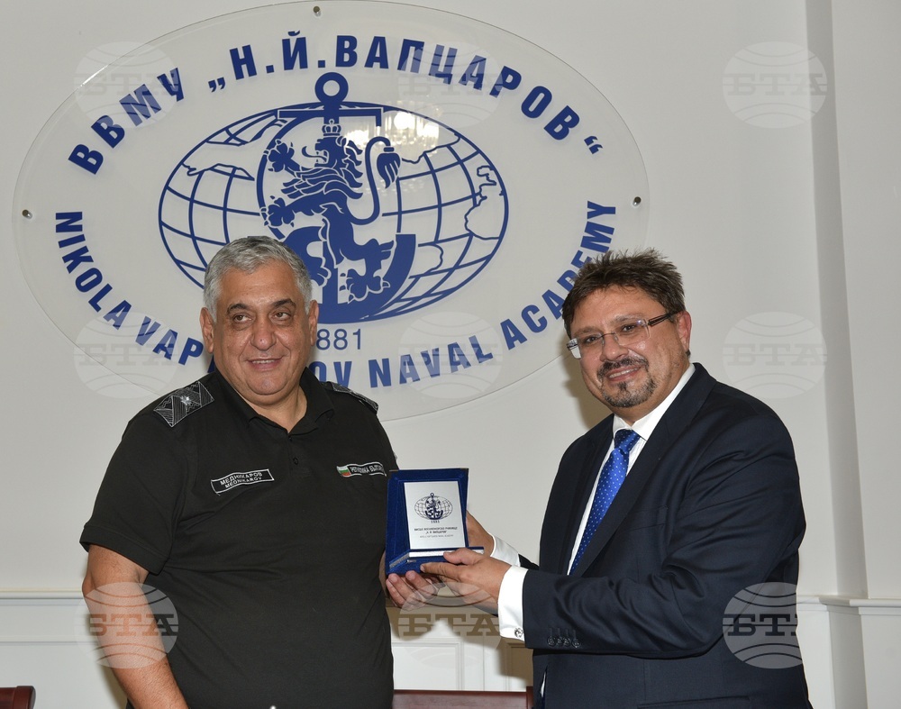 Варна - БТА - ВВМУ "Никола Й. Вапцаров" - договор за партньорство