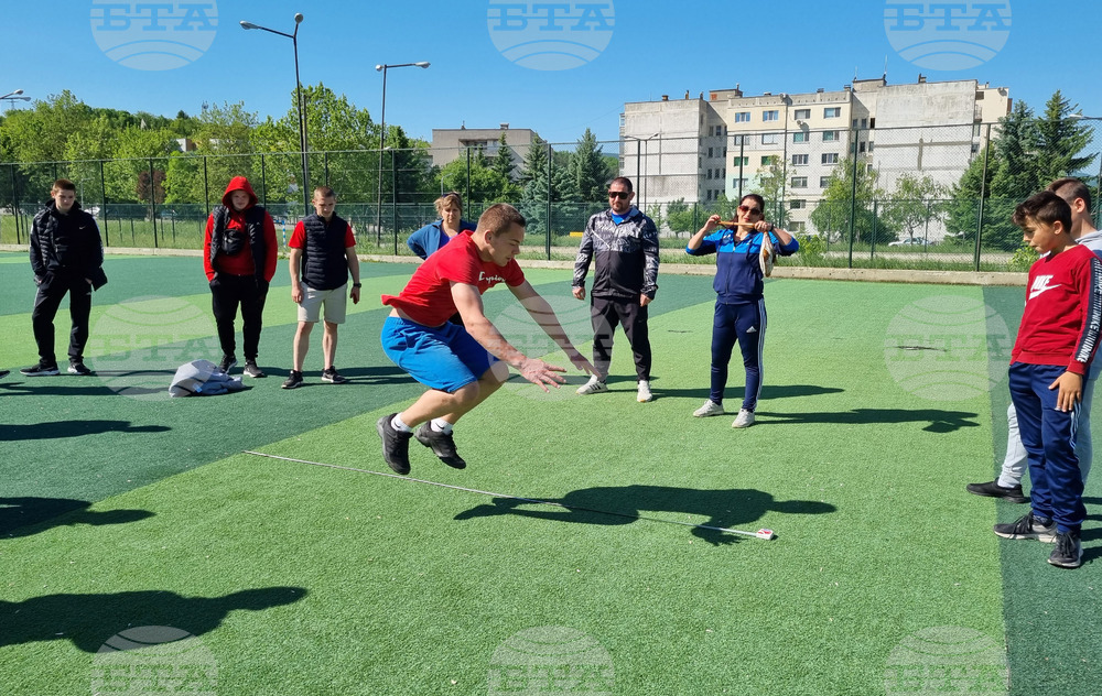 Възпитаници на Спортното училище в Търговище показаха умения в различни спортни предизвикателства