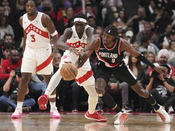 Trail Blazers Raptors Basketball