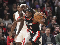Trail Blazers Raptors Basketball
