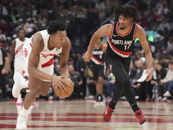 Trail Blazers Raptors Basketball