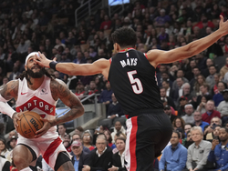 Trail Blazers Raptors Basketball