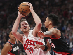 Trail Blazers Raptors Basketball