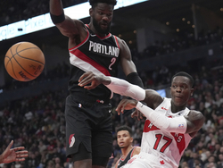 Trail Blazers Raptors Basketball
